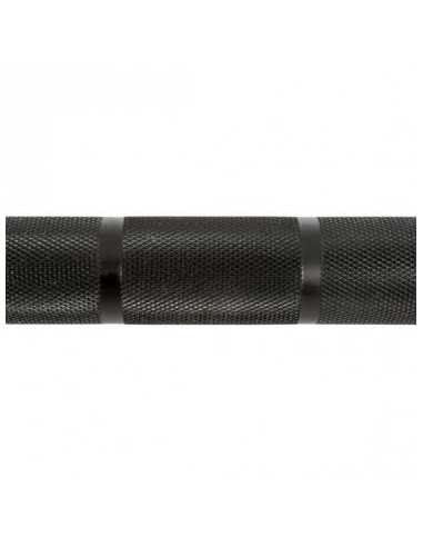 Barre droite olympique avec logo ATX Black Mamba de 220 cm capacité de charge de 700 kg 