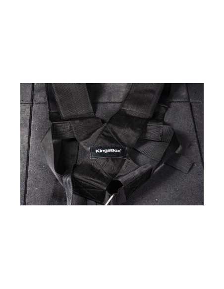 Gilet de tirage réglable pour entraînement de musculation avec traîneau - Kingsbox 