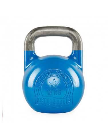 Kettlebells russes de 8 kg à 32 kg en acier avec code couleur pour la compétition - Gamme ATX 