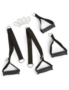 Station de musculation ATX à poulie double : Functional Trainer Autoportant colonne de poids 80 kg 