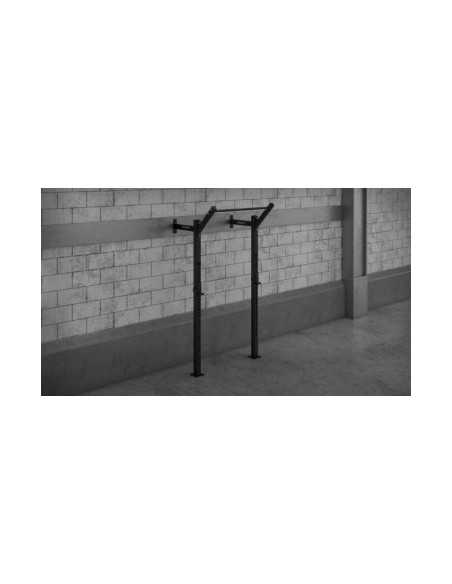 Rig Mighty à fixation murale Kingsbox avec crochets en J et barre de traction 