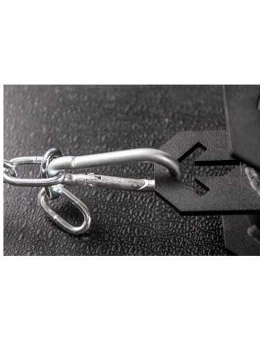 Poignée de tirage T-bar row Kingsbox 2 en 1 pour stations à poulie et barres olympiques 