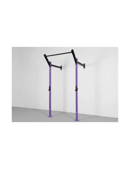 Half Rack Royal à fixation murale pour salle de sport professionnelle et home-gym avec crochets en J - Kingsbox 