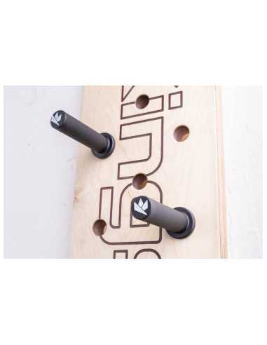 Paire de bâtons d'escalade pour Peg Board Kingsbox en acier pour entraînements en box de crosstraining 