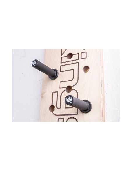 Paire de bâtons d'escalade pour Peg Board Kingsbox en acier pour entraînements en box de crosstraining 