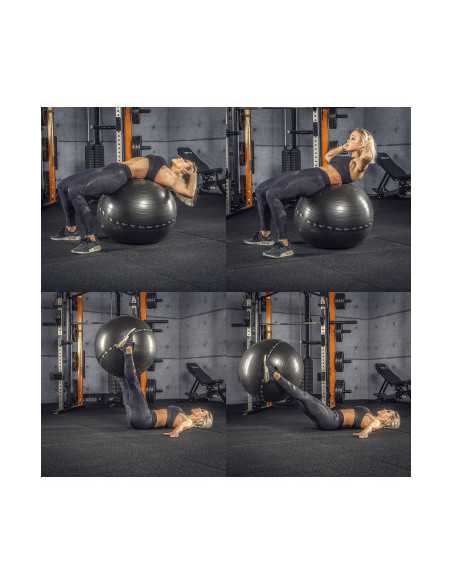 Ballon ATX anti-éclatement pour exercice de cross-training - 65 cm de diamètre 