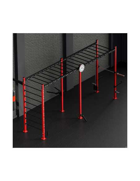 Cage professionnelle multipostes pour box de crosstraining 