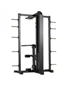 Option ATX poulie haute et basse avec colonne de poids de 125 kg pour smith machine 