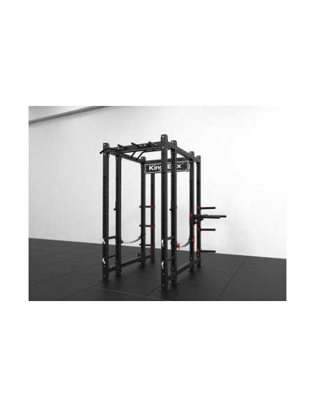 Power rack professionnel Mighty Kingsbox avec postes multiples 