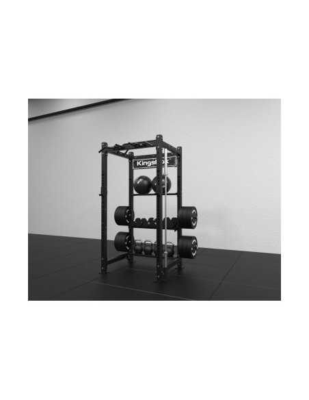 Power Rack Mighty avec espace de rangement - Kingsbox 