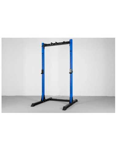 Demi rack de musculation Mighty avec poignées de traction et crochets de sécurité 