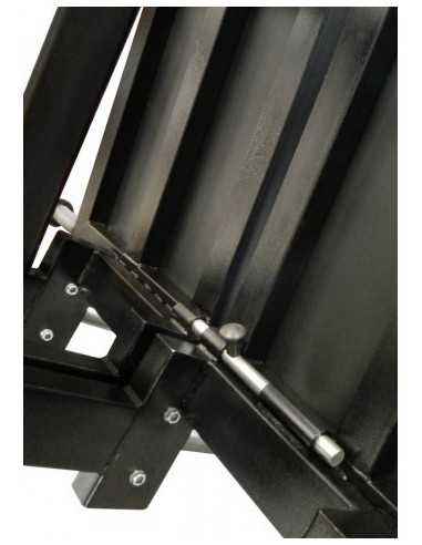 Presse à cuisse de musculation pour disques olympiques - Leg Press pour training jambes unilatéral à charges libres 