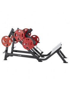 Hack squat de musculation professionnel à charges libres pour salle de sport commerciale -  Quads - Ischio-jambiers - Fessiers