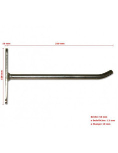 Paire de supports de rangement ATX de haute qualité pour tapis, anneaux ou sacs lestés 