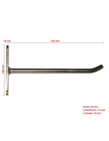 Paire de supports de rangement ATX de haute qualité pour tapis, anneaux ou sacs lestés 