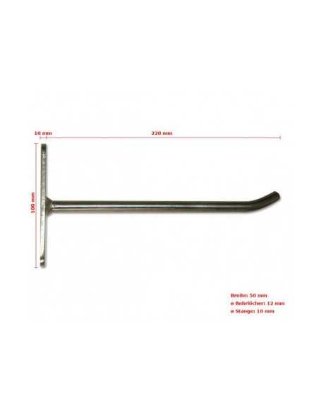 Paire de supports de rangement ATX de haute qualité pour tapis, anneaux ou sacs lestés 