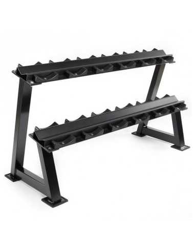 Support de rangement ATX pour haltères double plateaux modulable et extensible 