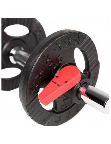 Paire de colliers de serrage quick lock de marque ATX pour vos barres standards 