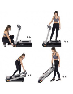 Tapis de course électrique vitesse maximale 12 km/h avec console de contrôle 