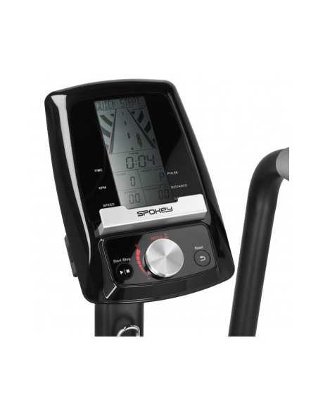 Vélo Air Bike pour training de cardio avec programmes d'entraînement - Tableau de bord inclus-Home-musculation-Pas cher