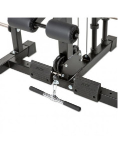 Option ATX pour smith machine avec poulie haute et basse, barre à dips et rouleau de blocage 