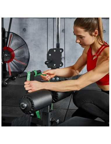 Glute Ham Trainer au sol ATX ultra compact pour entraînement du bas du corp en home gym 