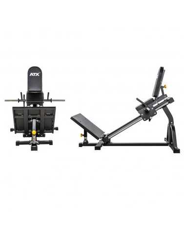 Presse à cuisses et mollets ATX compacte capacité 650 kg siège réglable 