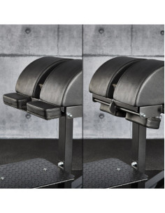 Glute Ham Trainer de musculation avec capacité de charge 500 kg - ATX 