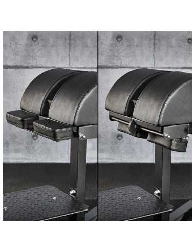 Glute Ham Trainer de musculation avec capacité de charge 500 kg - ATX 