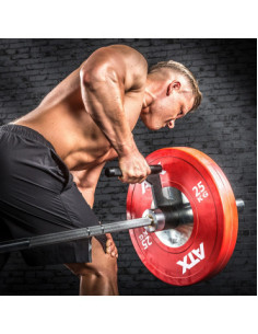 T-Bar Row simple ATX poignée de tirage pour rowing avec barre olympique 