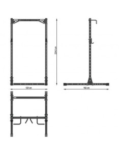 Half rack de musculation ATX capacité de charge 500 kg - Série 700 