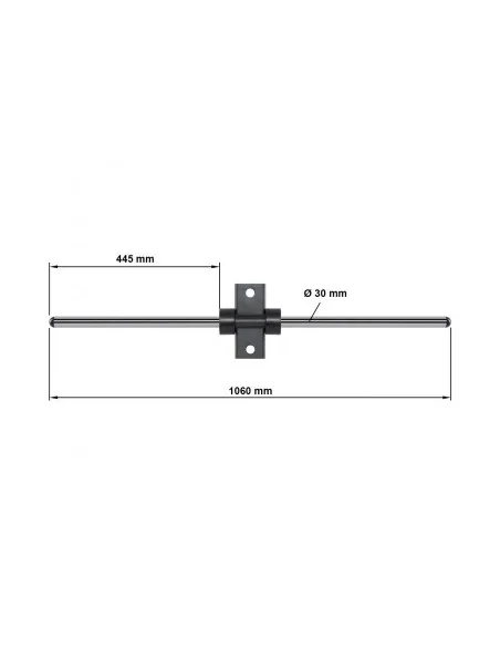 Adaptateur poids standard 30 mm pour option Belt Squat ATX 