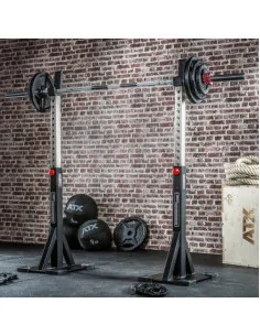 Chandelles repose-barres professionnelles réglables ATX charge 500 kg 