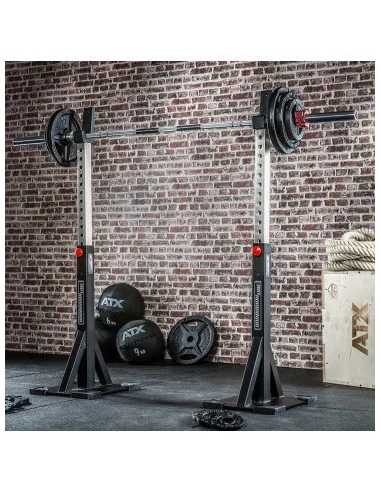 Chandelles repose-barres professionnelles réglables ATX charge 500 kg 