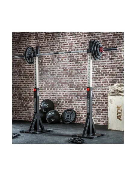 Chandelles repose-barres professionnelles réglables ATX charge 500 kg 