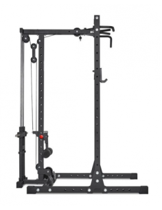 Série 700 - Demi-Rack à squat ATX de musculation avec poste à poulie à charge libre 