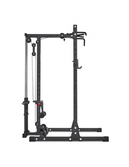 Série 700 - Demi-Rack à squat ATX de musculation avec poste à poulie à charge libre 