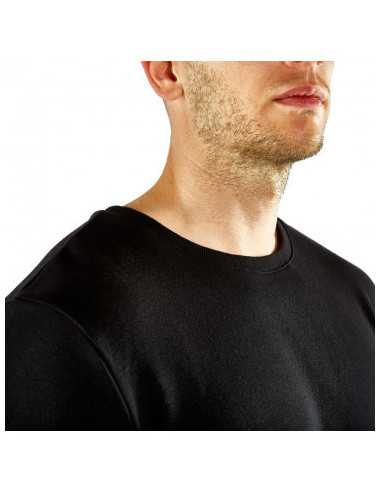 Pull d'entraînement ATX de couleur noir avec coupe régulière et col rond - Style sportswear 