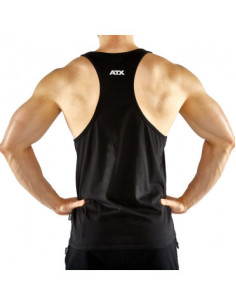 Débardeurs d'entraînement sportif ATX de couleur noir - Stringer de musculation 