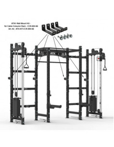 Kit de montage mural ATX pour station complète d'entraînement - Capacité de charge 250 kg 