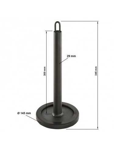 Goupille de chargement ATX pour disques de poids alèsage 30 mm - Wrist Roller Chargeable jusqu'à 200 kg 