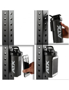 Shaker ATX avec support aimanté pour rack et téléphone portable 