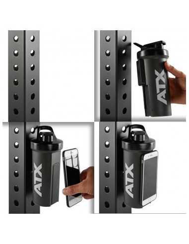 Shaker ATX avec support aimanté pour rack et téléphone portable 