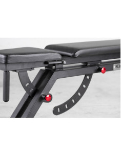 Banc d'entraînement robuste et réglable avec capacité de charge de 200 kg - Kingsbox 