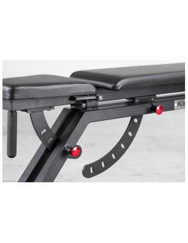 Banc d'entraînement robuste et réglable avec capacité de charge de 200 kg - Kingsbox 