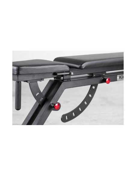 Banc d'entraînement robuste et réglable avec capacité de charge de 200 kg - Kingsbox 