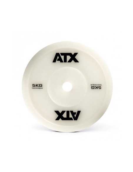 Disque de poids techniques 2,5 et 5 kg ATX ultra précis - olympiques 