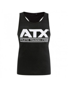 Débardeur ATX Noir avec logo ATX blanc taille S à XL 