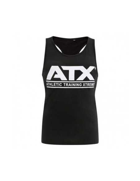 Débardeur ATX Noir avec logo ATX blanc taille S à XL 