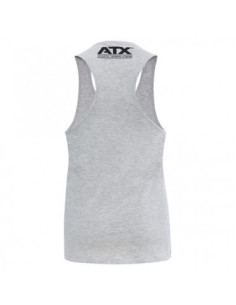 Débardeur ATX Gris avec logo noir taille S à XL 